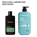 Hawthorne All Day Men's Shampoo. Sulfate Free, Paraben Free, Mens Natural Shampoo With Argan and Coconut Oil. For Stronger, Moisturized, Healthier Hair. Night Swim Cologne Scent. 16 fl. oz. 2-Pack. Infinity Warehouse