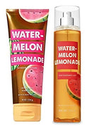 Bath & Body Works WATERMELON LEMONADE Duo Gift Set - Body Cream and Fine Fragrance Mist - Full Size Bath & Body Works
