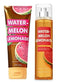 Bath & Body Works WATERMELON LEMONADE Duo Gift Set - Body Cream and Fine Fragrance Mist - Full Size Bath & Body Works
