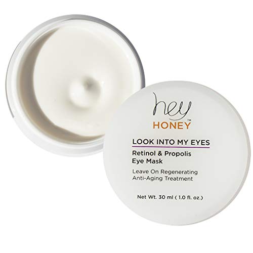 Hey Honey Look Into My Eyes Retinol And Propolis Eye Mask | Provide Intense Hydration and Brightening Benefits To Tired and Stressed Under Eyes Area .1 oz. Hey Honey