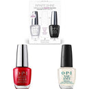OPI Infinite Shine Duo Pack, Infinite Shine Big Apple Red Nail Polish & Original Nail Envy Nail Strengthener Bundle, 3-Pc Set OPI