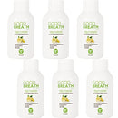Goodbreath Labs Mouthwash | New Ozone Technology Specialized in Chronic Halitosis | Bad Breath Neutralizer | Lemon-Mint Flavor Oral Rinse ((6 Pack) 2 oz) Good Breath Labs
