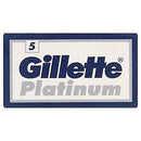 25 Gillette Platinum Double Edge Razor Blades Made in Russia Gillette