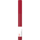 Maybelline New York SuperStay Ink Crayon Matte Long Wear & Lasting Lipstick Makeup, with Built-in Sharpener, 125 Check Yourself, 0.04 Oz Maybelline New York