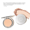 PÜR MINERALS 4-in-1 Pressed Mineral Makeup Powder Foundation with SPF 15 - Concealer & Finishing Compact Pressed Powder for Face - Buildable Medium to Full Coverage Foundation Powder Infinity Warehouse