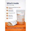 NAD+ 5D Matrix - High Potency NAD Precursor - 1000mg Nicotinamide Riboside (NR) + Liposomal Resveratrol - Clean Vegan Formula - Cellular Energy & Immune Support Infinity Warehouse