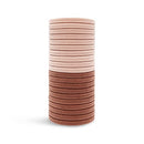 Kitsch Eco-Friendly Nylon Hair Elastics, Hair Ties for Women, Elastic Hair Bands, 20 Count (Blush) Kitsch