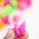 WEFOO 100 Pack Butterfly Hair Clips for Girls and Women, Beautiful Bulk Small Mini Butterfly Hair Clips, Assorted Color WEFOO