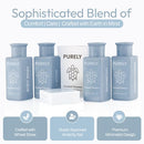 Purely | 150pc set | Hotel Soaps and Toiletries Bulk set | Airbnb Essentials for Hosts | Mini Travel Size Shampoo and Conditioner Sets | Bulk Travel Size Toiletries | Homeless Supplies Bulk Infinity Warehouse