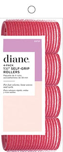 Diane D3721 Self Grip Rollers, Red Diane
