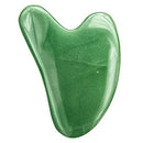 Gua Sha Massage Tool for Facial and Body Massage, Jade Gua Sha Tool Green Aventurine, Gua Sha Stones and Lymphatic Drainage Tool INOTKA