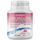 XyliDENT Xylitol Tablets for Dry Mouth Relief - Stimulates Saliva, Freshens Breath, Reduces Acid Production, Fast Acting Extended Relief, 100 Count Nature's Stance