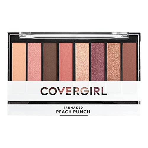 COVERGIRL Trunaked Scented Eye Shadow Palette, Peach Punch 840, 0.22 Ounce, Pack of 1 COVERGIRL