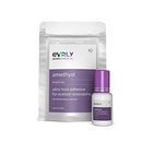 EVRLY Beverly Hills Amethyst Ultra Hold Adhesive for Volume Eyelash Extensions, Black Glue for Individual Lashes (5 ML), 1-2 Sec Dry, 8-Week Retention, Maximum Bond Adhesive, Professional Use Only EVRLY