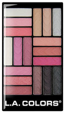 L.A. COLORS 18 Eyeshadow Palette, Diva Glam, 0.70 Oz. L.A. COLORS