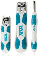 Trim Toenail Clipper + Fingernail Clipper + Slant Tip Trim