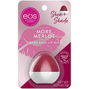eos Shea + Shade Tinted Lip Balm - More Merlot | 24 Hour Hydration | Lip Care to Moisturize Dry Lips | Gluten Free | 0.25 oz eos