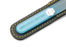 GERMANIKURE Czech Crystal Glass Nail File in Suede Leather Case - Enjoy Today - Professional Manicure & Pedicure Products for Smooth Easy Shaping of Natural Nails GERmanikure