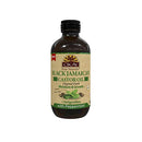 Okay Pure Naturals, Jamaican Black Castor Oil Original Dark with Peppermint Oil, Moisture & Growth, Nourish + Invigorate, Natural Healthy for All Hair Types and Textures, Brown, 4 Fl Oz Okay