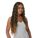 Outre Lace Front Wig Pre Plucked Lace Parting HD Transparent Crimp Wave Style ODESSA (613) Outre