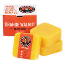 Tame the Wild Orange Walnut Beard Soap - Natural Beard Wash - Beard Shampoo & Conditioner - Mens Exfoliating Face & Body Scrub - Made of Shea Butter & Coconut Oil - 3 Pack Set of 5oz Bars TAME THE WILD MAKE YOUR BEARD BEHAVE