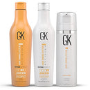 Global Keratin GKhair Shield Shampoo and Conditioner Duo (240ml/ 8.11 fl. oz) |Leave in Conditioner Cream 130ml GK HAIR