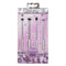 Real Techniques Eye Makeup Brush Set, Metallic Eye Gift Set, 4 Brushes Real Techniques