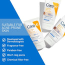 CeraVe Hydrating Mineral Sunscreen SPF 30 with Sheer Tint, Tinted Mineral Sunscreen with Zinc Oxide & Titanium Dioxide, Blends Seamlessly For Healthy Glow, Light, 1.7 Oz Infinity Warehouse