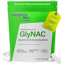 Ultra Pure GlyNAC Supplement 1000mg (500mg Glycine + 500mg N-Acetyl Cysteine) - Glutathione Precursor for Healthy Aging, Energy & Cellular Protection - 120 Vegan Capsules Infinity Warehouse