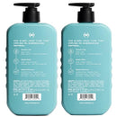 Hawthorne All Day Men's Shampoo. Sulfate Free, Paraben Free, Mens Natural Shampoo With Argan and Coconut Oil. For Stronger, Moisturized, Healthier Hair. Night Swim Cologne Scent. 16 fl. oz. 2-Pack. Infinity Warehouse