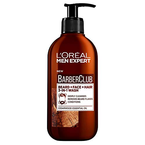 L'Oreal Men Expert Barber Club Beard Face Wash, 200ml L'Oreal Paris