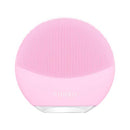FOREO LUNA mini 3 Silicone Facial Cleansing Brush for All Skin Types Pearl Pink, Ultra-hygienic, 30-sec Glow Boost Mode, 12 Intensities, 400 uses/USB Charge, App-connected, 2-year Warranty FOREO