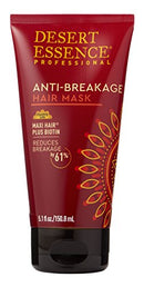 Desert Essence Anti-breakage Hair Mask - 5.1 Fl Oz - Maxi Hair Plus Biotin - Hair Moisturizer - Essential Enriched Vitamins - Promotes Breakage Reduction - Salon Professional Formula Desert Essence