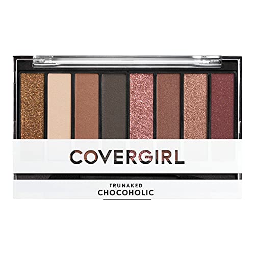 COVERGIRL Trunaked Scented Eye Shadow Palette, Chocoholic 845, 0.22 Ounce, Pack of 1 COVERGIRL