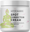 Dark Spot Corrector for Face. Skin Whitening Dark Spots Remover Cream, Use for Age Spots on Face Body Hands 4 OZ Active Bamboo