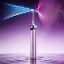 RANVOO AirJet X5 [Next-Gen Jet-Flow | Maximum Clean Power] Sonic Electric Toothbrush, 100% Plaque Removal, Whitening & Gum Care, 60-Day Battery Life, Rechargeable with 3 Pro Brush Heads, Pale Violet Infinity Warehouse