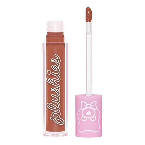 Lime Crime Plushies Soft Matte Lipstick, Butterscotch - Sheer Golden Brown - Blackberry Candy Scent - Long Lasting, Nude Lips - Soft Focus, Non-Opaque Lip Veil - 0.11 fl oz Lime Crime