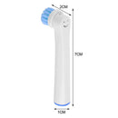 Kids Soft Replacement Brush Heads, Compatible with Oral-B Power Stages Toothbrush - Pack of 4 Hippie Hype