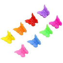WEFOO 100 Pack Butterfly Hair Clips for Girls and Women, Beautiful Bulk Small Mini Butterfly Hair Clips, Assorted Color WEFOO