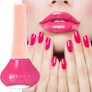 Major Dijit Neon Pink Quick Dry Regular Nail Polish - Nail Art Lacquer, 0.41 Fl Oz Infinity Warehouse