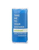 ExfoliMATE | Magic Exfoliating Shower Cloth Gently Removes Dead Skin for a Youthful Clear Complexion (Pocket 2.0, Aqua) Green Heart Labs