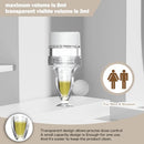 Scalp Massager Comb and Minoxidil Applicator Bottle for Hair Growth, Follicle Care and Thinning Hair Loss Treatment (White) Infinity Warehouse
