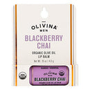 Olivina Men Olivina men Lip Balm, BlackBerry, 0.15 Ounce, 0.15 Ounce OLIVINA MEN