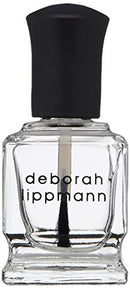 Deborah Lippmann Hard Rock | Hydrating Base and Top Coat | Promotes Healthy Growth for Soft, Brittle Nails | Diamond Powder Strengthens and Protects deborah lippmann