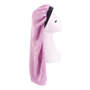 Extra Long Silky Satin Bonnet Sleep Cap Long Bonnet Cap for Braids Hair Loose Cap (Purple) SuperiMan
