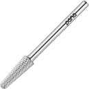 USA PANA Professional 3/32" Shank Size - Cone Shape Carbide Bit - Nail Drill Bit for Manicure Pedicure Tools Dremel Machine - Gold, Silver (Fine, Silver) PANA