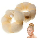 Hair Bun Shaper Maker, Medium, Donut, Magic, Chignon, Perfect, Fast, and Fun Snap Bun ACE