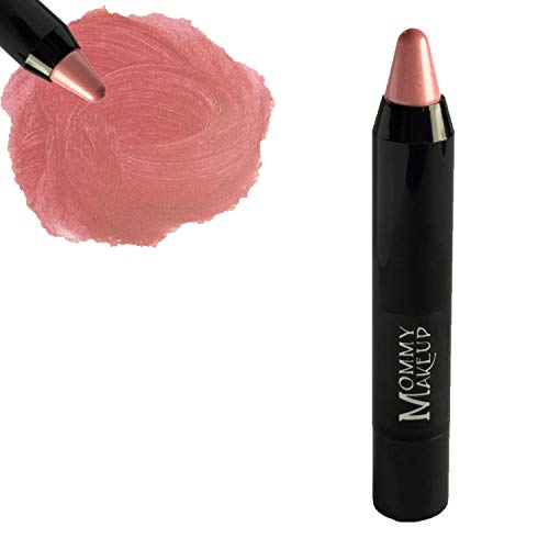 Triple Sticks Lipstick & Cream Blush - Moisturizing long-wearing lip color with medium coverage for lips and cheeks [Daisy Glow] Mommy Makeup
