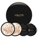 AGE20'S Signature Essence Pact SPF 50+ | Pack of 2 | 21N VANILLA | Cream Foundation, Dewy Finish, Natural Coverage | Korean Cushion Foundation Infinity Warehouse