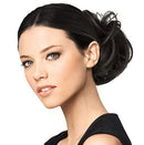 Modern Chignon Color R4 MIDNIGHT BROWN - Hairdo Extensions Claw Clip Loose Hair Bun Tru2Life Heat Friendly Synthetic Soft Waves Hairpiece HairDo
